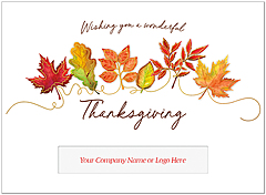 Wonderful Thanksgiving Die Cut H2564U-AAA